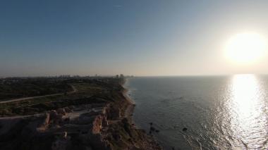 View on Herzliya from Apollonia Park