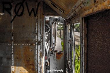 מבט מתוך הרכבת