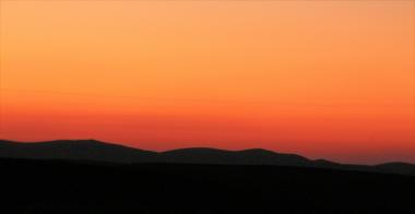 שקיעות מתצפית הר גמל