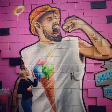 גרפיטי המבורגר