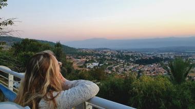 תצפית לחרמון ורמת הגולן