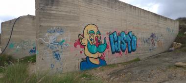 קיר גרפיטי לצילומים