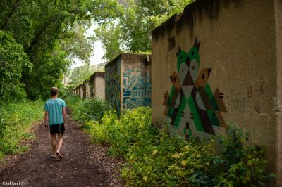 מבנים נטושים בחמת גדר