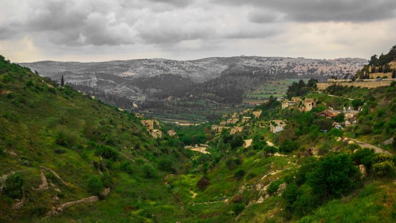 מבט מלמעלה על כל כפר ליפתא