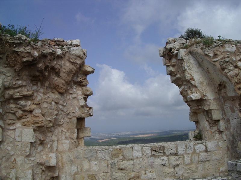 מבנה במבצר יחיעם