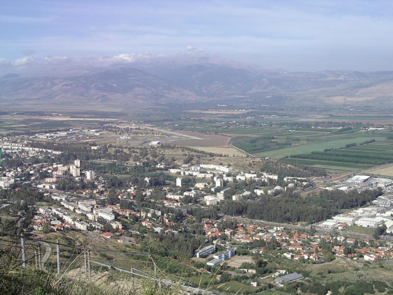 מבט לכיוון קריית שמונה