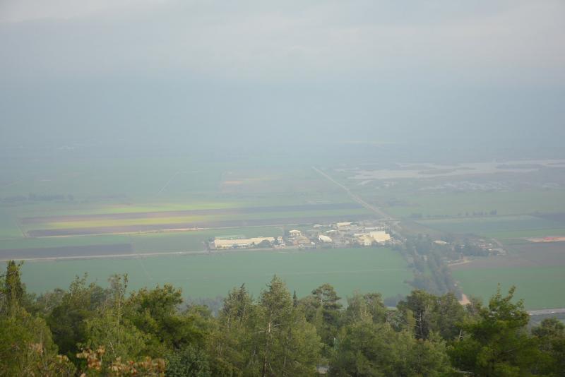 הנוף ממרפסת התצפית